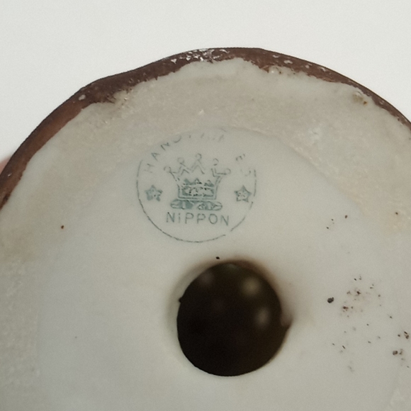 Antique Dining Antique Hand Painted Nippon Salt And Pepper Shaker